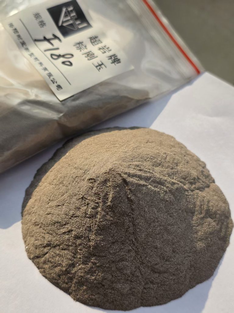 棕刚玉3-5mm材料照片
