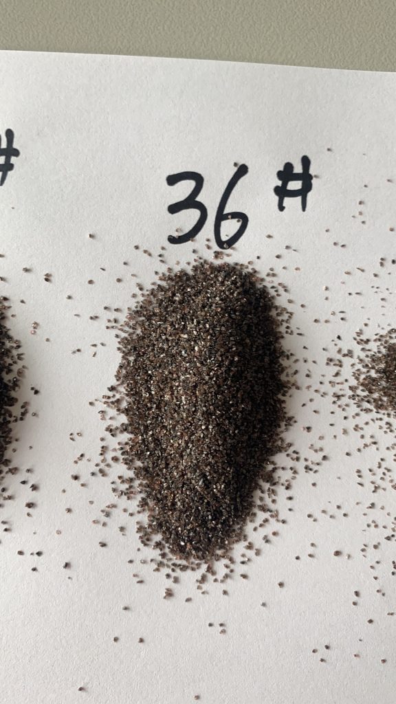 棕刚玉涂附磨具用P36产品照片