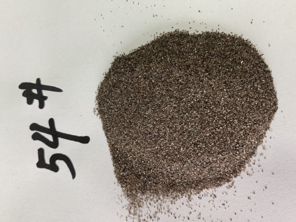 棕刚玉涂附磨具用P54材料照片