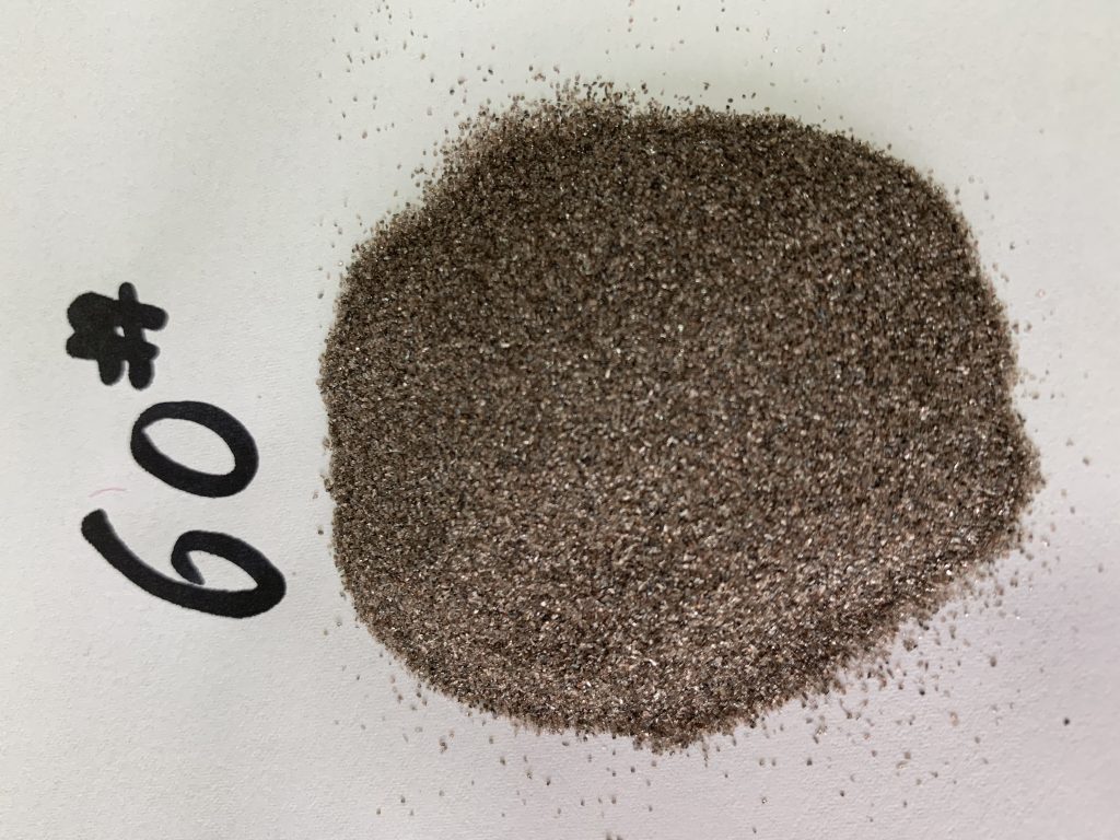 棕刚玉涂附磨具用P60产品照片